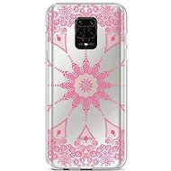 TopQ Xiaomi Redmi Note 9 Pro silicone Pink Mandala 50044 - Phone Cover