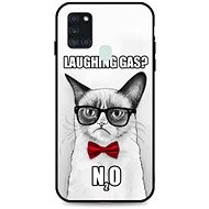 TopQ Samsung A21s 3D silicone Grumpy Cat 50382 - Phone Cover