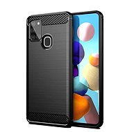 Forcell Samsung A21s silicone black 50349 - Phone Cover