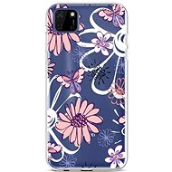 TopQ Huawei Y5p silicone Flowers 50257 - Phone Cover