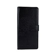 TopQ Xiaomi Redmi Note 9 Pro Booklet Black Owl Tree 50737 - Phone Cover