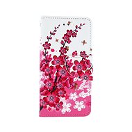 TopQ iPhone SE 2020 Book Flowers Textile 49748 - Phone Case