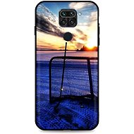 TopQ Xiaomi Redmi Note 9 silicone Hockey Sunset 51163 - Phone Cover
