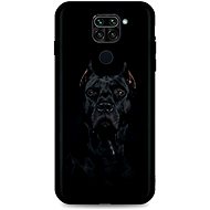 TopQ Xiaomi Redmi Note 9 silicone Dark Pitbull 51145 - Phone Cover