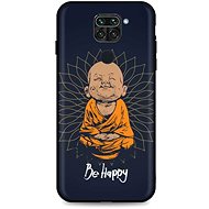 TopQ Xiaomi Redmi Note 9 silicone Be Happy 51096 - Phone Cover