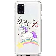 TopQ Samsung A31 silicone Stay Unicorn 50926 - Phone Cover