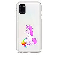 TopQ Samsung A31 silicone Rude Unicorn 50918 - Phone Cover