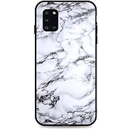 TopQ LUXURY Samsung A31 solid Marble White 50904 - Phone Cover