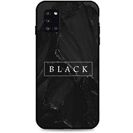 TopQ LUXURY Samsung A31 solid Black 50898 - Phone Cover