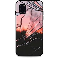 TopQ LUXURY Samsung A31 solid Pink Broken 50897 - Phone Cover