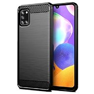 TopQ Samsung A31 silicone black 50927 - Phone Cover