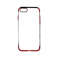 TopQ Frame iPhone SE 2020 silicone red 49620 - Phone Cover