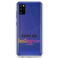 TopQ Samsung A41 silicone Instagram 51408 - Phone Cover
