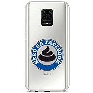 TopQ Xiaomi Redmi Note 9 Pro silicone Facebook 51398 - Phone Cover