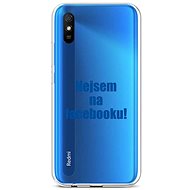 TopQ Xiaomi Redmi 9A silicone I'm not on Facebook 51406 - Phone Cover