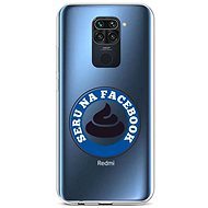 TopQ Xiaomi Redmi Note 9 silicone Facebook 51394 - Phone Cover