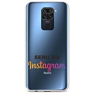 TopQ Xiaomi Redmi Note 9 silicone Instagram 51392 - Phone Cover