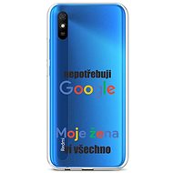 TopQ Xiaomi Redmi 9A silicone Google 51388 - Phone Cover