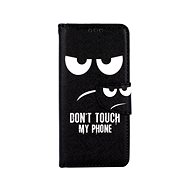 TopQ Samsung A31 booklet Don't Touch 51065 - Phone Cover