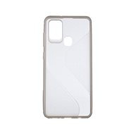 Forcell Samsung A21s silicone S-line dark 51627 - Phone Cover