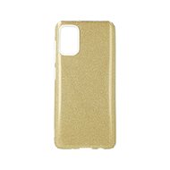 Forcell Samsung A41 glitter gold 51645 - Phone Case