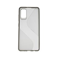 Forcell Samsung A41 silicone S-line dark 51631 - Phone Cover