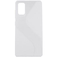 Forcell Samsung A41 silicone S-line transparent 51630 - Phone Cover