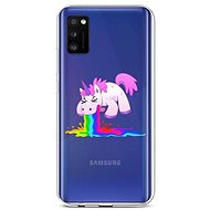 TopQ Samsung A41 silicone Rainbow Splash 52670 - Phone Cover