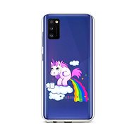 TopQ Samsung A41 silicone Rainbow Disaster 52669 - Phone Cover
