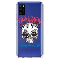 TopQ Samsung A41 silicone Black Roy 52617 - Phone Cover