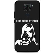 TopQ LUXURY Xiaomi Redmi Note 9 hard Don't Touch Gun 52482 - Phone Cover