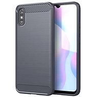TopQ Xiaomi Redmi 9A silicone gray 52139 - Phone Cover