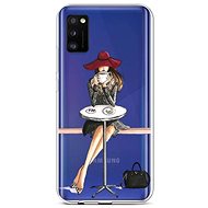 TopQ Samsung A41 silicone Lady 6 52666 - Phone Cover