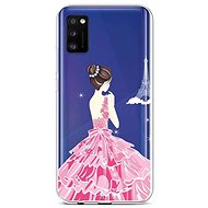 TopQ Samsung A41 silicone Pink Princess 52614 - Phone Cover
