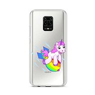 TopQ Xiaomi Redmi Note 9 Pro silicone Flying Unicorn 52568 - Phone Cover
