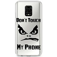 TopQ Xiaomi Redmi Note 9 Pro silicone Don't Touch transparent 52552 - Phone Cover