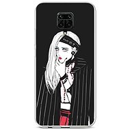 TopQ Xiaomi Redmi Note 9 Pro silicone Dark Girl 52542 - Phone Cover