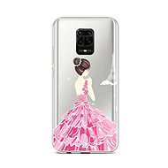 TopQ Xiaomi Redmi Note 9 Pro silicone Pink Princess 52512 - Phone Cover