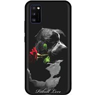 TopQ Samsung A41 silicone Pitbull Love 52275 - Phone Cover