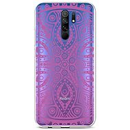 TopQ Xiaomi Redmi 9 silicone Violet Mandala 52864 - Phone Cover