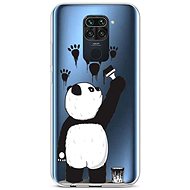 TopQ Xiaomi Redmi Note 9 silicone Rebel Panda 52416 - Phone Cover