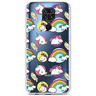 TopQ Xiaomi Redmi Note 9 silicone Chunky Unicorns 52396 - Phone Cover