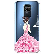 TopQ Xiaomi Redmi Note 9 silicone Pink Princess 52346 - Phone Cover