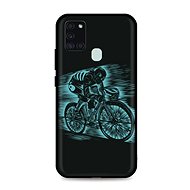 TopQ Samsung A21s silicone Speeding 51906 - Phone Cover