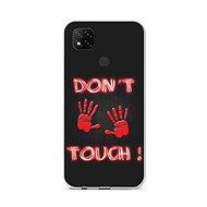 TopQ Xiaomi Redmi 9C silicone Don't Touch Red 52291 - Phone Cover