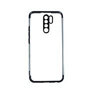 TopQ Frame Xiaomi Redmi 9 silicone black 52817 - Phone Cover