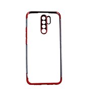 TopQ Frame Xiaomi Redmi 9 silicone red 52816 - Phone Cover