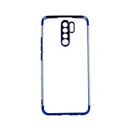 TopQ Frame Xiaomi Redmi 9 silicone blue 52815 - Phone Cover
