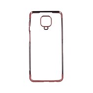 TopQ Frame Xiaomi Redmi Note 9 Pro silicone pink 52496 - Phone Cover
