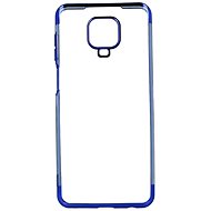 TopQ Frame Xiaomi Redmi Note 9 Pro silicone blue 52493 - Phone Cover